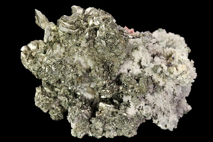 Marcasite, Quartz and Bladed Barite Association - Morocco #107916